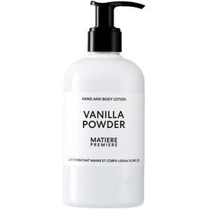 MATIERE PREMIERE Hand and Body Lotion Vanilla Powder 300 ml