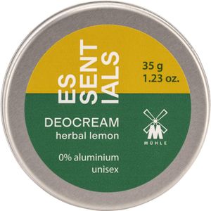 MÜHLE ESSENTIALS Deodorantcrème Herbal Lemon 35 g