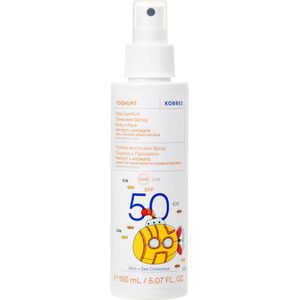 KORRES Yoghurt Kids Comfort Sunscreen Spray Body + Face SPF 50 150 ml