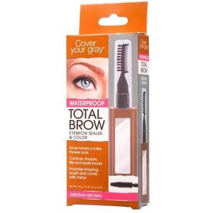 Dynatron Cover your gray Total Brow waterproof Mittelbraun