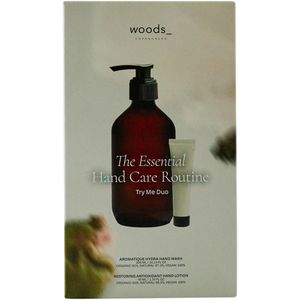 woods_ copenhagen THE ESSENTIAL HAND CARE ROUTINE TRY ME DUO GIFT SET