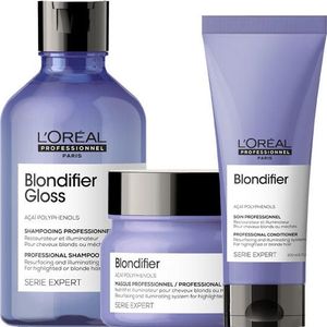 L'Oréal Professionnel - Serie Expert Blondifier Gloss Trio Set - Crèmespoelingen - 300 ml - 200 ml - 250 ml