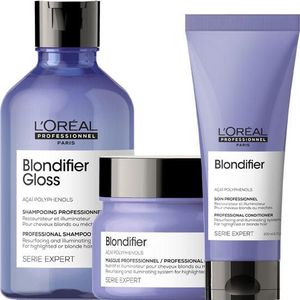 L'Oréal Professionnel Paris Serie Expert Blondifier Gloss Trio Set