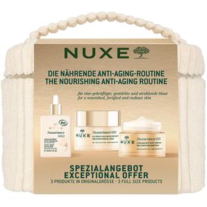NUXE - Nuxuriance Gold Set - Anti-Aging Huidverzorging - 50 ml Dagcrème - 50 ml Nachtbalsem - 30 ml Olie Serum