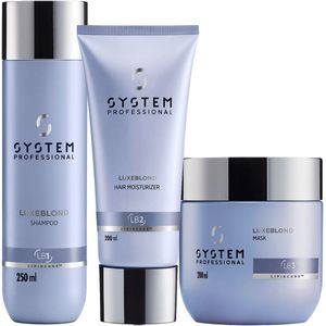 System Professional LipidCode LuxeBlond Intense Repair Set