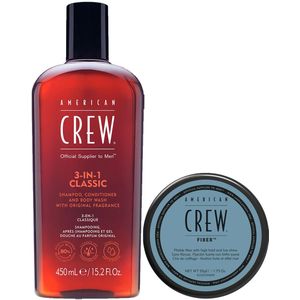 American Crew Classic Fiber + 3in1 Classic Set