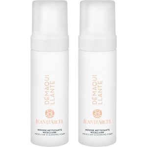 JEAN D´ARCEL démaquillante Set van 2 mousse nettoyante micellaire 2 x 150 ml