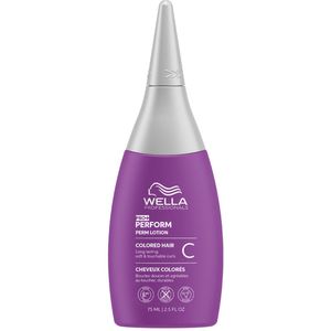 Wella Professionals Pro+ PERFORM Perm Lotion C - voor gekleurd haar of voor lichtere scheerresultaten op natuurlijk haar 75 ml