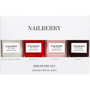 Nagellak Discovery Set - Pop My Berry - Candy Floss - Noirberry - 15 ml