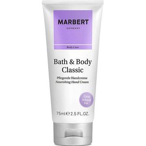 Marbert Body Care Bath & Body Classic Pflegende Handcreme 75 ml