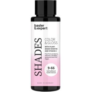 basler SHADES Color & Gloss 9-66 licht blond violet intensief 60 ml