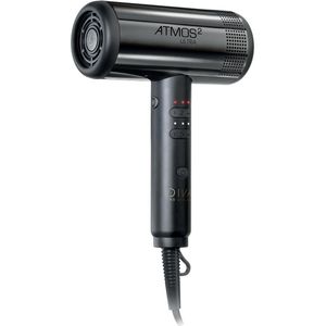 Diva - Atmos 2 Ultra Haardroger - Zwart - 2000 W - Digitale Regeling