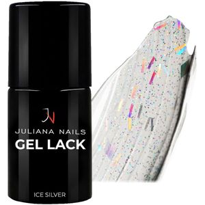 Juliana Nails Gel Lack Ice Silver 6 ml