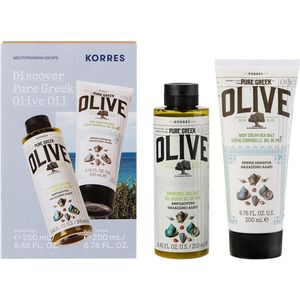 KORRES Pure Greek Olive Oil & Zeezout Lichaamsverzorgingsset
