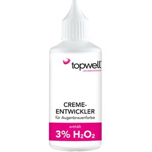 Topwell Ontwikkelaar voor wenkbrauwen 3 % - 10 Vol. 75 ml