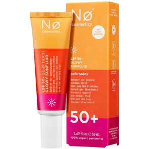 Nø Cosmetics - Glimmende Zonnebrand - SPF 50+ - 50 ml