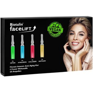 Biotulin intensieve maandelijkse kuur faceLIFT 20 x 1 ml