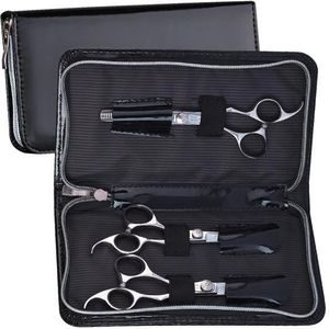 Olivia Garden - SilkCut - Schaar Set - 3 Scharen - Zwart - Roestvrij Staal