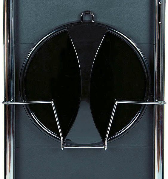 Efalock - Piccolo 6002 - Spiegel Bevestiging - Zwart Mat