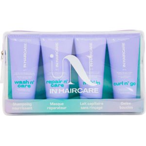 IN Haircare TRAVEL N’ GO Pouch with 4 minis 400 ml