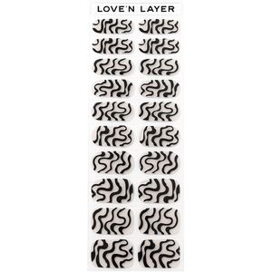 Love'n Layer Sweet Swirl Night black