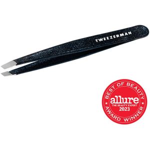 TWEEZERMAN Slant Tweezer Dusted Onyx