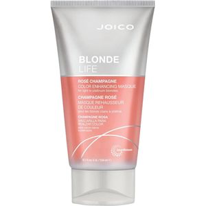 JOICO BLONDE LIFE Color Enhancing Masque Rosé Champagne 150 ml
