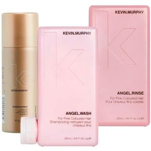 Kevin.Murphy Engelen Set (Shampoo 250 ml + Conditioner 250 ml + Haarlak 100 ml)