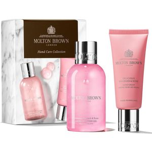 MOLTON BROWN Delicious Rhubarb & Rose Hand Care Travel Set
