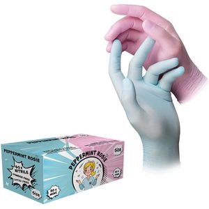 AMPri Stijl Pepermunt Rosie nitril handschoenen L