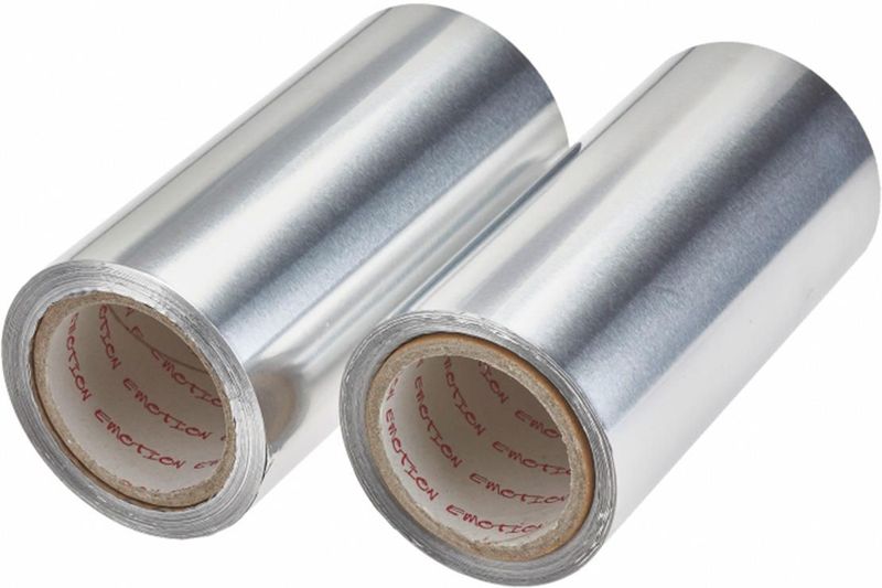 Efalock - Emotion Streng - Aluminiumfolie Set - Zilver - 2 Rollen - 50 m x 12 cm