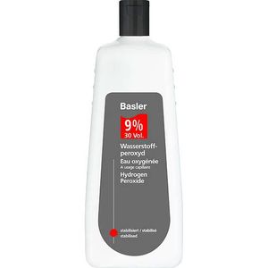 Basler Waterstofperoxide 9 %, fles van 1 liter