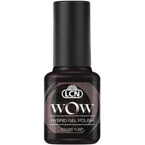 LCN WOW Hybrid Gel Polish Rouge Rush, 8 ml