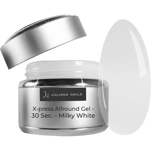 Juliana Nails X-press Allround Gel - 30 Sec. - Milky White 15 g