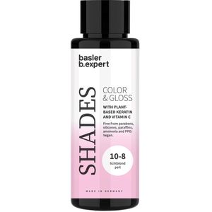 basler SHADES Color & Gloss 10-8 licht blond parel 60 ml