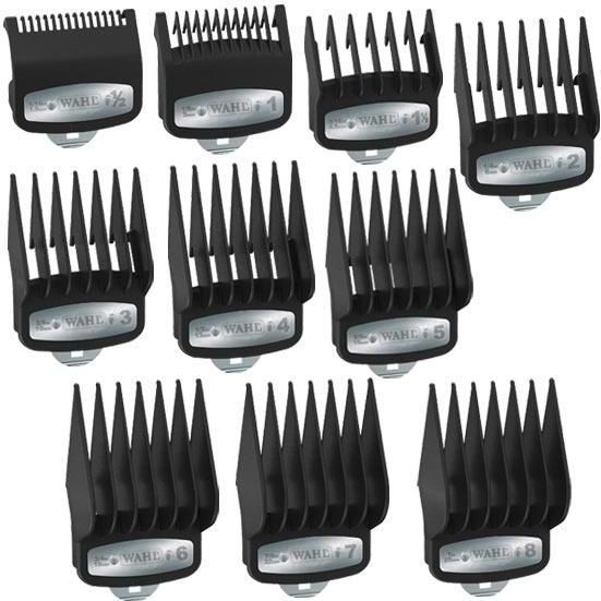Wahl - Premium Opzetkammenset - Set van 10 - Duurzaam en Vormvast