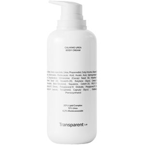 Transparent Lab Calming Urea Body Cream 400 ml