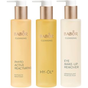 BABOR - CLEANSING Phyto Reactivating Set - Oog Make-Up Remover 100 ml - HY-OIL 200 ml
