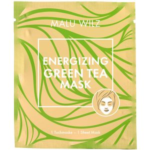 Energising Green Tea Mask - Groene Thee - Veocel - 100% Biologisch Afbreekbaar