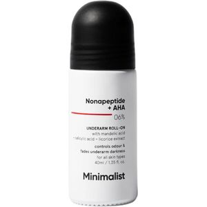 Minimalist - Nonapeptide + AHA 06% - Roll-On - 40 ml