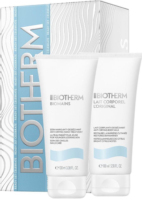 Biotherm - Biomains - Handcrèmeset - 100 ml - Lait Corporel en Biomains