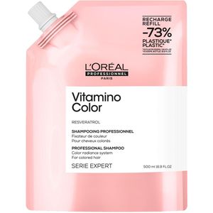 L’Oréal Professionnel Vitamino Color Shampoo Refill – Bescherming en meer glans - Voor gekleurd haar - Navulverpakking 500ml