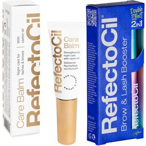 RefectoCil - Brow & Lash Booster + Care Balm Set - 2 in 1 - 6 ml + 9 ml