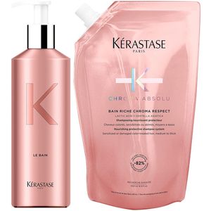 Kérastase Chroma Absolu Bain Riche Chroma Respect Set
