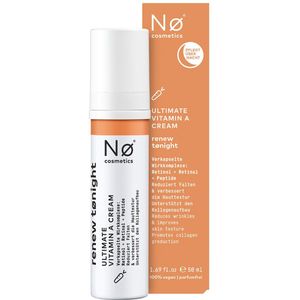 Nø Cosmetics - Renew Tønight - Nachtcrème - 50 ml - Met Retinol en Peptiden