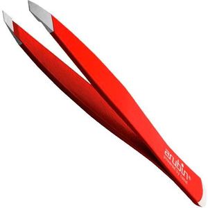 Canal Pincet schuin met nagelriemduwer Red