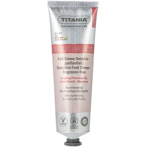 Titania Gevoelige voetcrème - geurvrij 100 ml