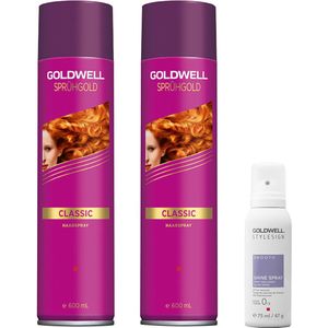 Goldwell Stylingbundel Spray Goud & Glans