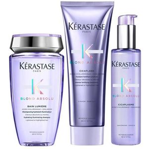 Kérastase Blond Absolu Trio (Shampoo 250 ml + Pflege 250 ml + Serum 150 ml)