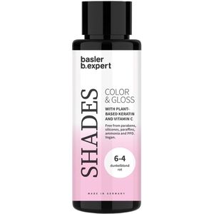 basler SHADES Color & Gloss 6-4 donker blond rood 60 ml